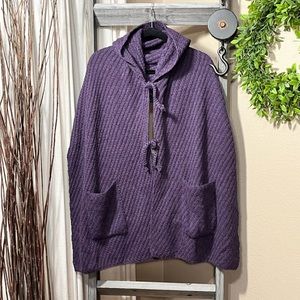 NWOT MAYU ALPACA WOOL SHAWL/PONCHO/SCARF/WRAP-BACKLESS